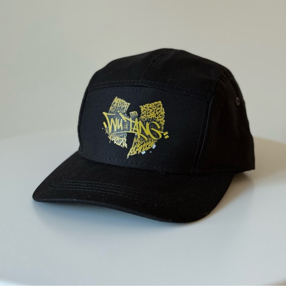 Rare Vintage 90s Wu-Tang Clan 5 Panel Cap Made In USA Hip Hop